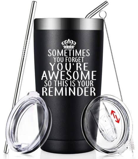 BIRGILT “Unforgettable Moments” – Perfect Indian Gifts – Motivational and Refreshing Tumbler for Deserving Men!