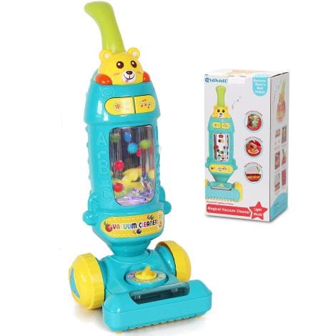 Toy Vacuum Cleaner for Kids – Fun and Interactive Pretend Play for Girls and Boys aged 3-6.