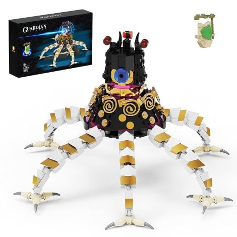 BOTW Guardian Construction Set, Guardian and Korok Building Blocks, Perfect Toy Gifts for Boys 6-12 (379 Pieces).