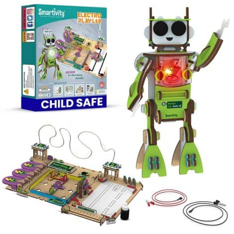 Smartivity DIY Electricity Kit: Engaging STEM toy, perfect for 6-12-year-olds, a great Indian-made gift for kids’ birthdays.