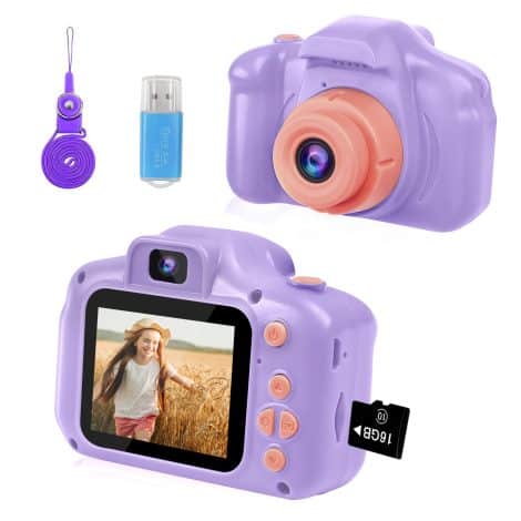 Camera toys for young girls aged 4 to 8 – the perfect gift!