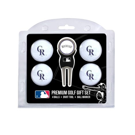 MLB 4 Ball Gift Set: Perfect sports package for Indian fans, offering four quality baseballs.