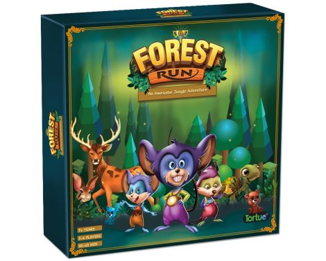 Forest Run: An Engaging Jungle Adventure Board Game | Boosts Math, Decision-making, and Problem-solving Skills | Ideal Birthday Present for Kids, 2-4 Players, 30-45 mins.