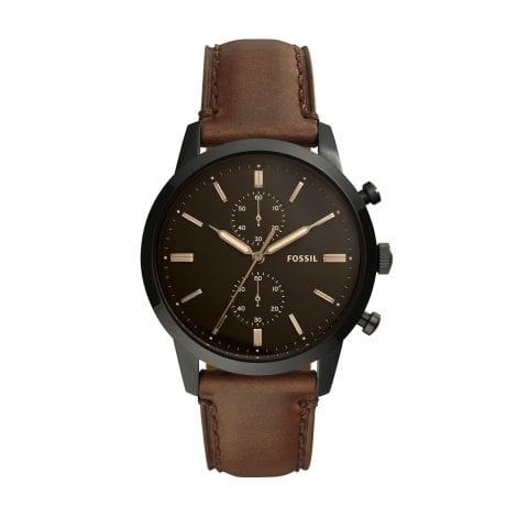 Fossil Analog Men’s Watch with Black Dial – FS5437, designed for Indian consumers.