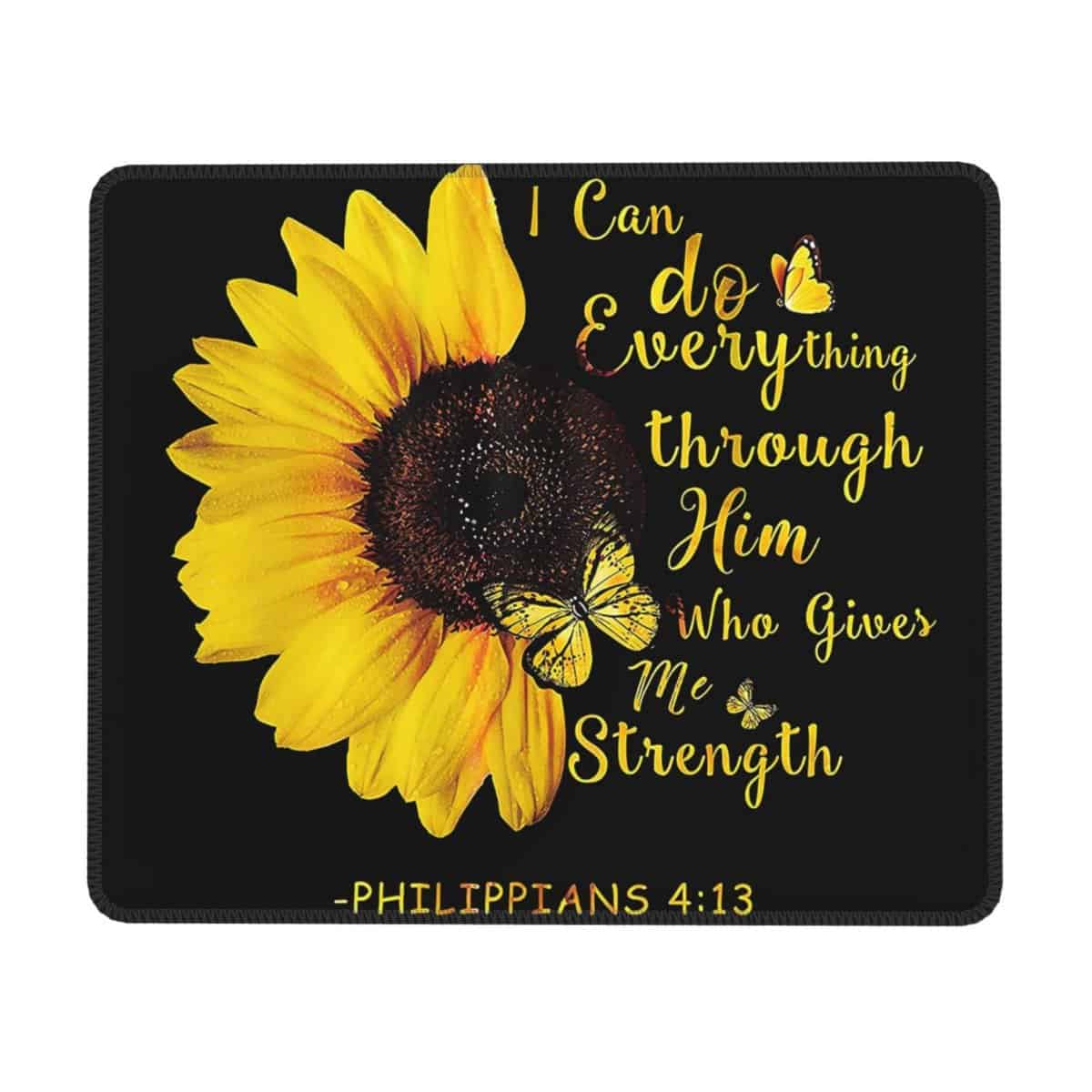 Mahrokh Gaming Mouse Pad Cute Square Mouse Pads Small Mouse Mat for Desk Office Work Women Men Gifts