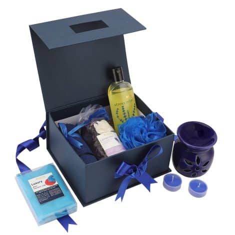 BodyHerbals Lavender Bath and Body Care Gift Set: Indulgent skincare hamper with spa accessories for all occasions.