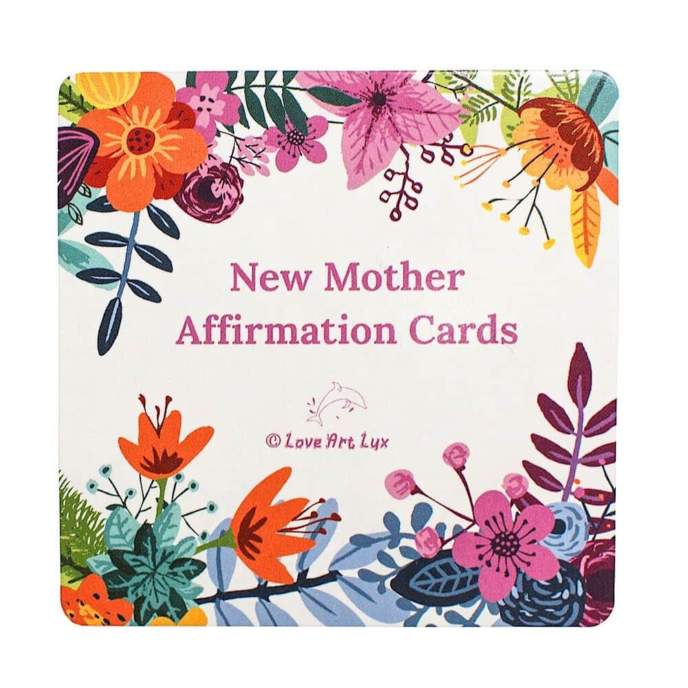 New Mother Affirmation Cards: Positive Affirmation Cards to Support New Mom. New Mother Present, New Mom Gift, New Mama, New Mum, New Mummy, Expecting Mommy Gifts