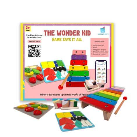 Introducing “The Wonder Kid” – An engaging, educational toy for Indian toddlers, promoting learning through play.