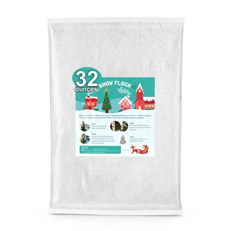 TIME4DEALS Instant Snow Powder – Transform your space into a magical winter wonderland with this artificial snow. Perfect for Christmas decorations.