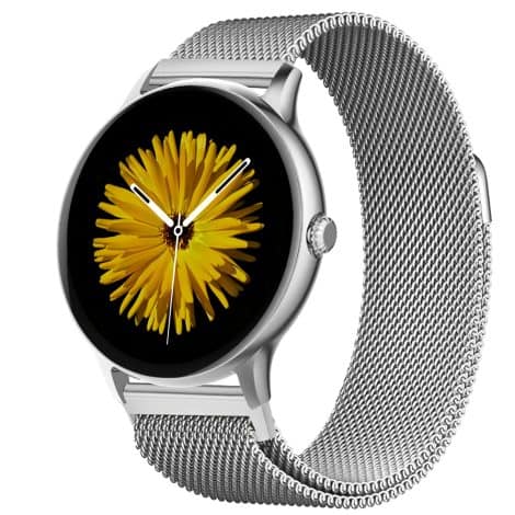 Fire-Boltt Phoenix Smartwatch, a stylish stainless steel device with Bluetooth, AI Voice Assistant, and sport tracking.