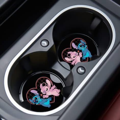 New Car Cup Holder Coaster 2 Pack with Cute Cartoon Design – Perfect Gift for Indian Men and Women!