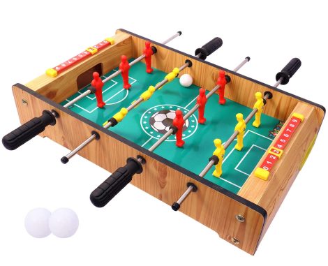 Get ready to enjoy a fun-filled game with Toyshine Foosball, a compact and exciting table soccer!