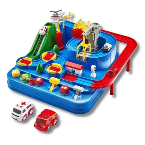 Kidology Car Race Tracks Toy – An exciting toy for Indian kids to enjoy thrilling car adventures.