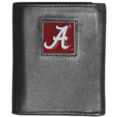 NCAA Leather Wallet with Three Folds – Great for keeping your essentials organized and stylish.