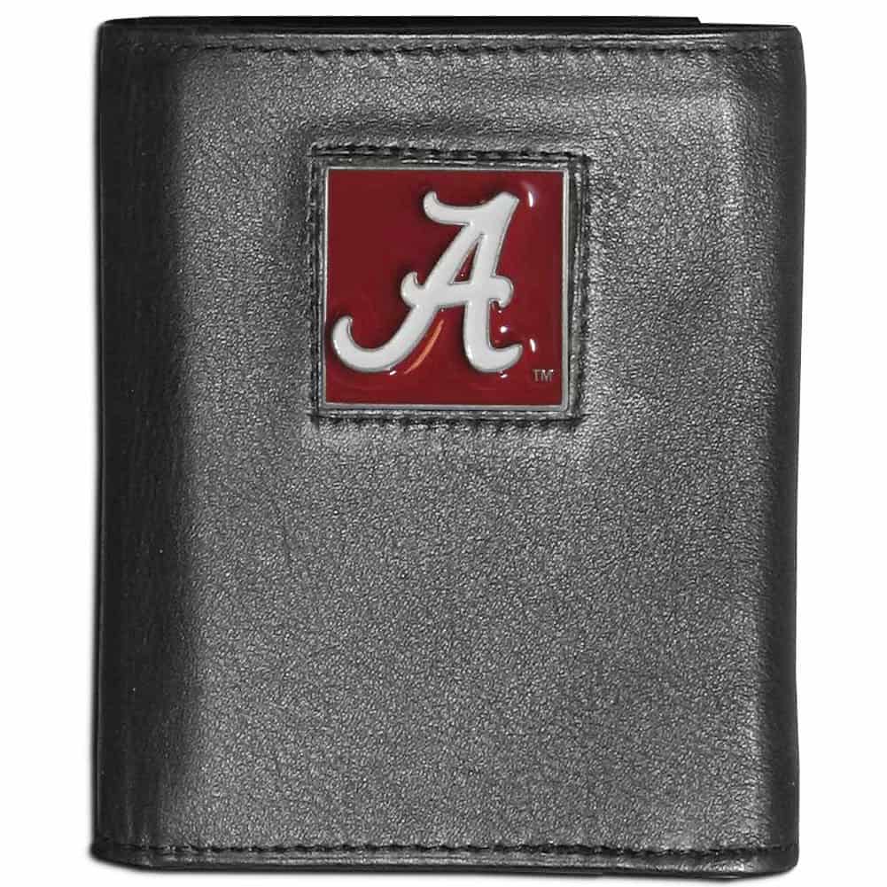 NCAA Leather Tri-Fold Wallet