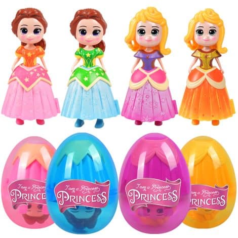 Get 4 Princess-themed Toy-filled Easter Eggs for your little ones’ basket – perfect Indian Easter Gift!