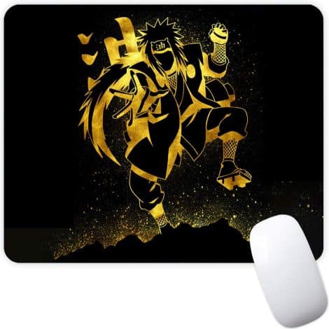 Waterproof Gaming Anime Mouse Pad with Non-slip Rubber for Laptops and Computers; Perfect Indian Gift