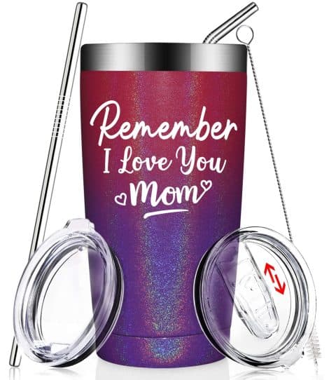 “20oz Mom Tumbler: Ideal Birthday or Christmas gifts for Indian moms from children – BIRGILT.”