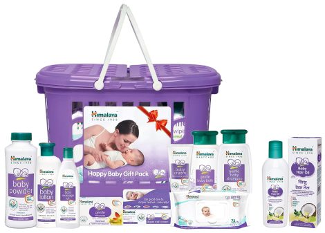 Himalaya Gift Set & Himalaya Baby Hair Oil, 200 ml bottle for Indian consumers.