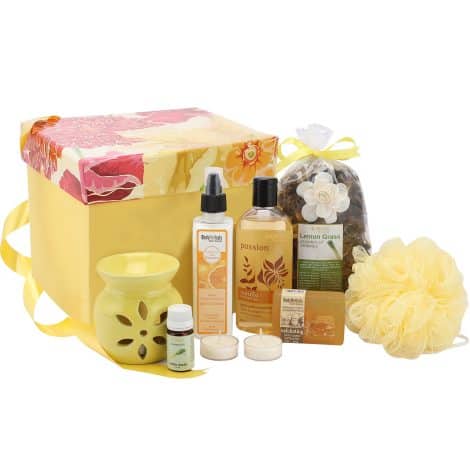 BodyHerbals Beautiful Day Bath and Body Care Combo – Skin Care Kit with Vanilla & Orange – Perfect Gift for Birthdays and Festivities