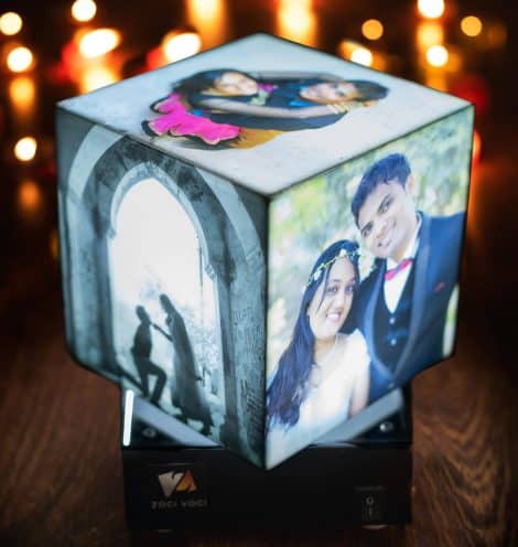 ZOCI VOCI Reminiscence – Revolving Picture light | Special Gift for Wife/Husband on Anniversary.