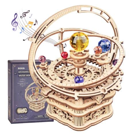 ROKR 3D Puzzles: Experience Starry Night with a musical touch, perfect for adult science enthusiasts in India.
