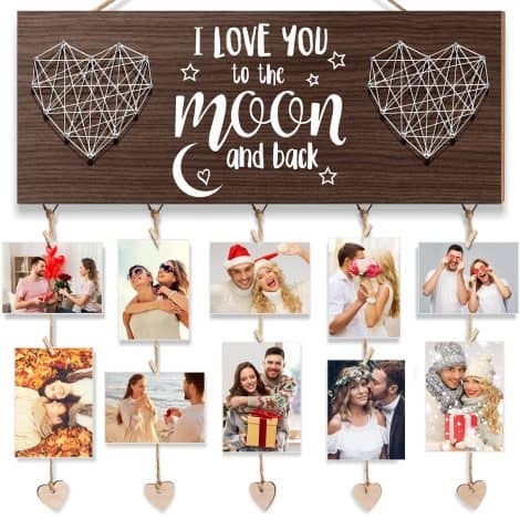 Romantic Love Frame: Perfect Picture Gift for Couples, Capture Cherished Memories; Ideal for Christmas, Anniversaries, and Weddings