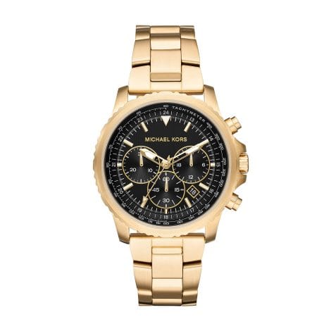 Michael Kors MK8642: Classy men’s watch with a black dial, designed for Indian consumers.