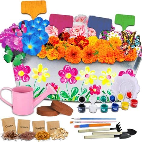 GardenJoy Planting Kit: A STEM-based gift for Indian kids aged 4-12, combining fun, education, and creativity.