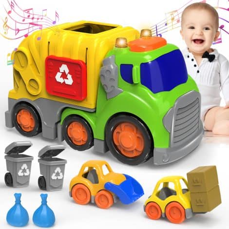 Toddler Garbage Truck with Bubble Fun: A perfect gift for Indian toddlers aged 1+, making them smile!