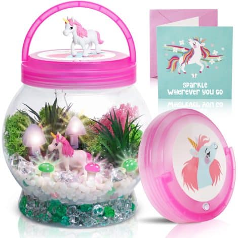 A beautiful kit, perfect for little girls in India, to create their own magical unicorn night light.