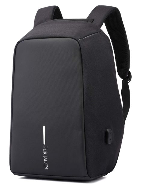 FUR JADEN Secure Backpack with USB Charging, ideal for both genders, fits up to 15.6″ laptops.