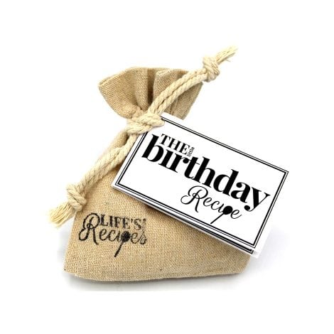 Celebrate birthdays uniquely with Life’s Little Recipes – The Little Birthday Recipe, a thoughtful and fun gift.