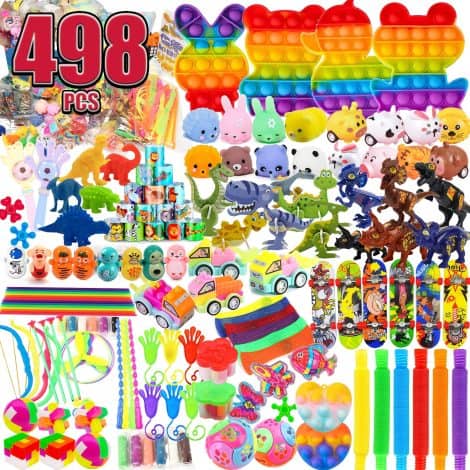 “398 Party Toys for Kids, perfect for birthdays, festivals, and gifting to boys and girls.”