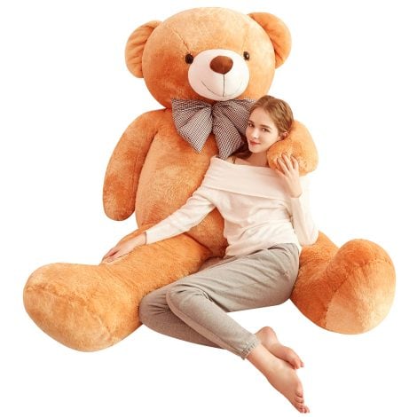 IKASA’s 180 cm Brown Giant Teddy Bear is an ideal gift for children or your girlfriend.