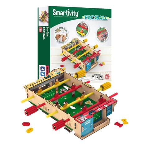 Smartivity’s DIY Foosball Table STEM Educational Kit – Perfect Birthday & Christmas Gift for Indian children aged 6-14. Develops scientific and construction skills.