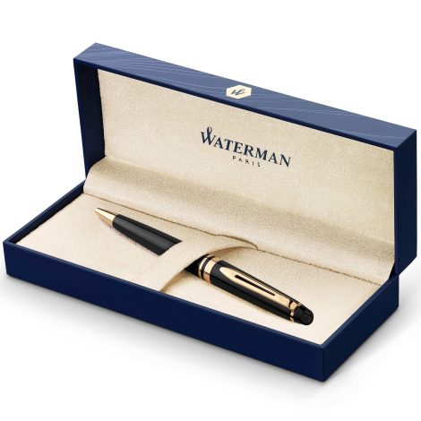 Waterman Expert Mars Ballpoint Pen in sleek black – A professional writing instrument for Indians.