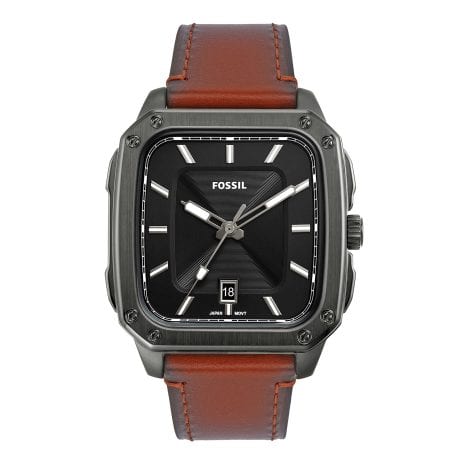 Fossil Inscription Analog Black Dial Men’s Watch-FS5934: Stylish black dial men’s watch from Fossil, perfect for Indian consumers.