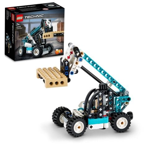 LEGO Technic Telehandler 42133 Building Set (143 pieces) in Multicolor for Indian consumers.