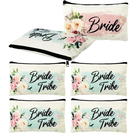 Watercolor Floral Bridal Purse – The Perfect Gift for Bridesmaids at Weddings and Bachelorettes!