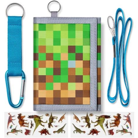 Colorful Wallet for Indian Kids – Perfect Birthday Gift for Boys and Girls, Ages 4-18, with Coin Pocket.