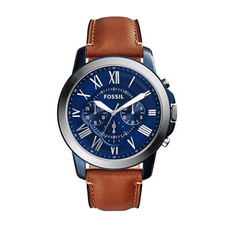 Fossil Grant Men’s Watch with Blue Dial, perfect for stylish men – FS5151.