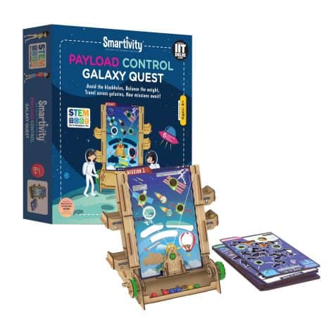 Experience the joy of building and learning with Smartivity Payload Control Space Galaxy Quest toys. Perfect birthday gifts for kids aged 6-14. Made in India.