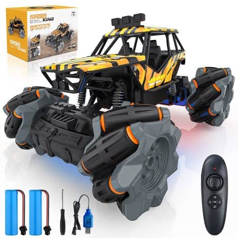 EpochAir Remote Control Car, Large Monster Truck for Boys, 4WD RC Car with 2.4GHz Remote, Versatile Toy for 8-12 Year Olds, Perfect Gift.