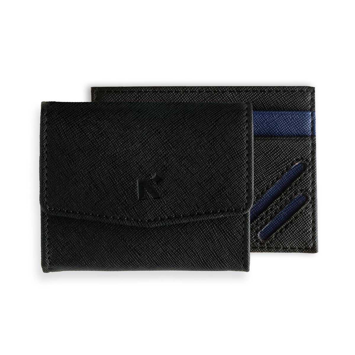 NEORAH — Couples Gift Set Customise name Vegan Leather Men's CARD HOLDER & Women’s CARD WALLET + Coin Compartment - also available Passport Cover with Name personalisation on Passport Cover | Men’s Wallet | Women’s Purse Wallet | Card Wallet | Card Holder ~Personalise Gift Set Unisex with Name customisation for men & women - Birthday, Anniversary, Wedding Day, Father's Day Valentine's Day Gift for Boys & Girls (BLACK)