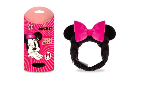 MAD BEAUTY Disney Minnie Mouse Make-Up Band, perfect for keeping hair tidy while doing make-up or applying creams/masks.