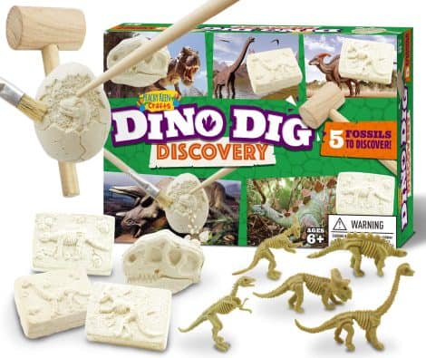 Dino Excavation Kit – Fun and Educational Gift for Boys and Girls, by Peachy Keen Crafts.