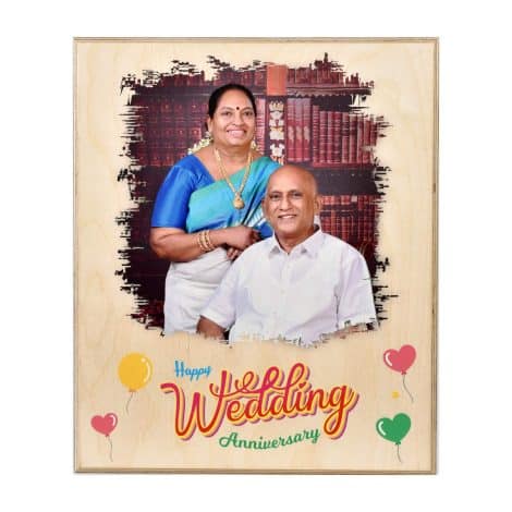 RK Cart’s exclusive Anniversary Gift collection offers the finest Personalized Wooden Photo Frame for couples and parents.