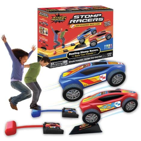 Stomp Rocket Dueling Car Launcher: 2 Cars & Pads|Exciting, Indoors-Outdoors Fun|Perfect Gift for Indian Boys/Girls, 5+yr|Made in India|Award Winner.