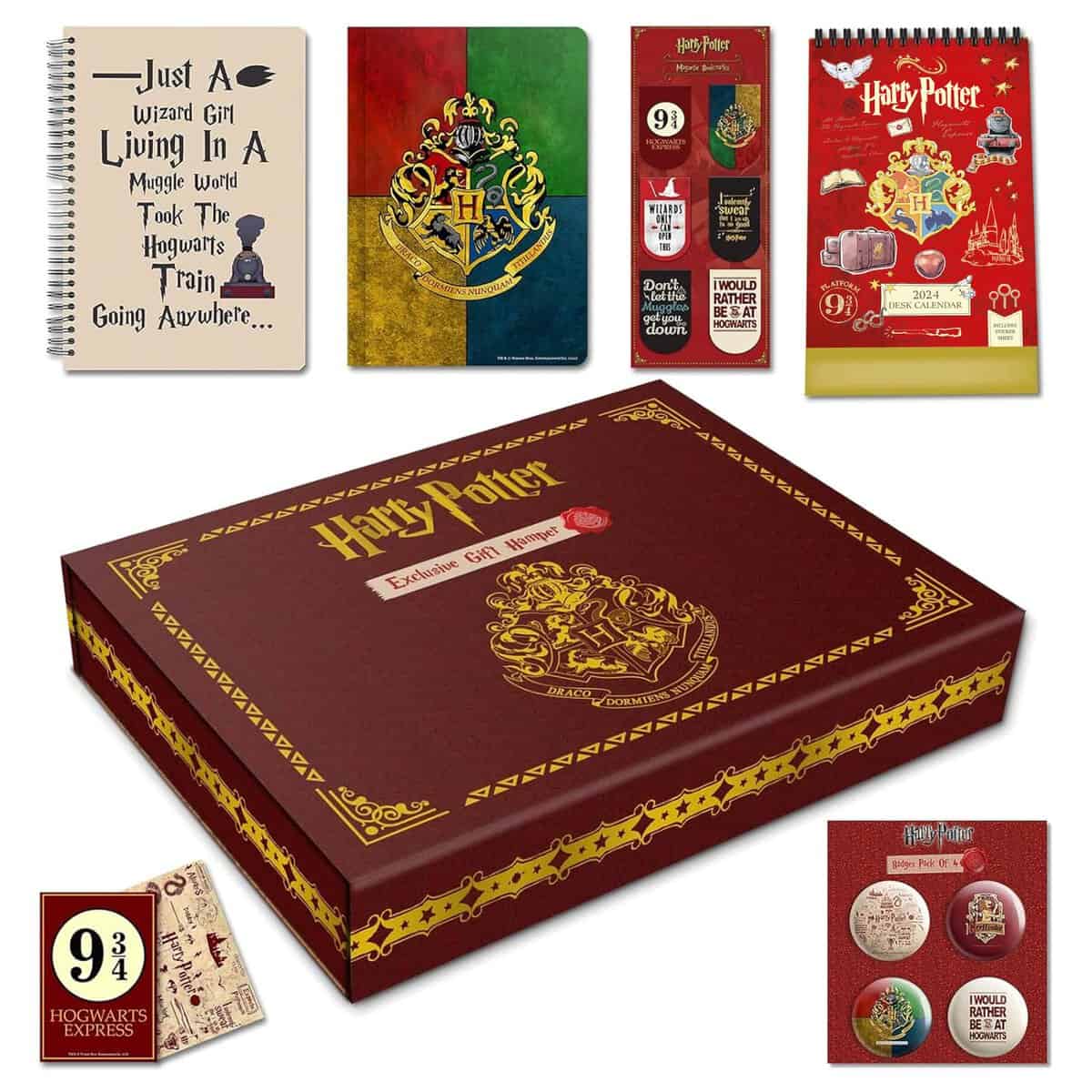 MCSID RAZZ - Harry Potter Exclusive Gift Hamper (Included Gift Wrap)- Officially Licensed by Warner Bros, USA